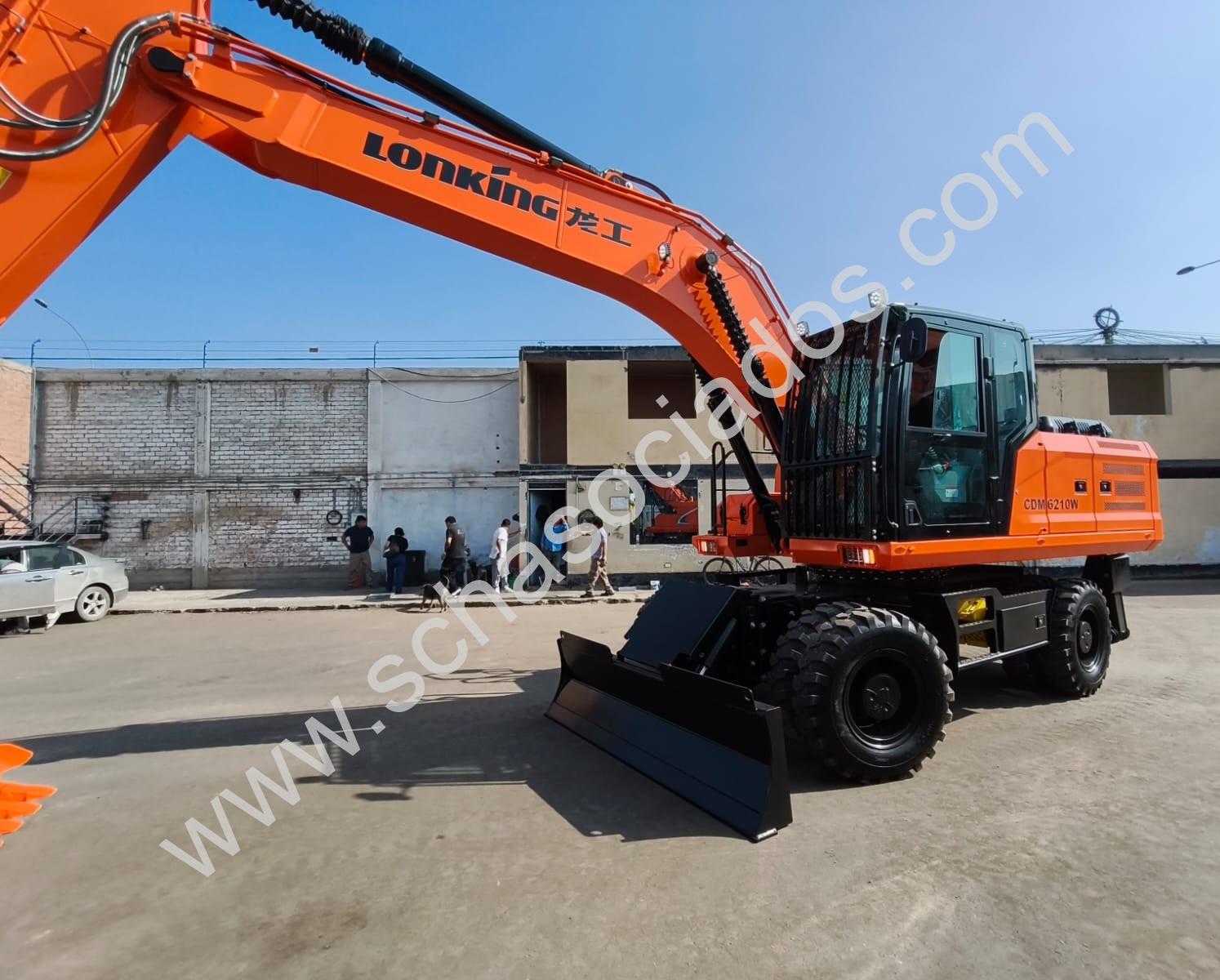 EXCAVADORA NEUMATICA LONKING CDM6210W 2026 - Imagen 2