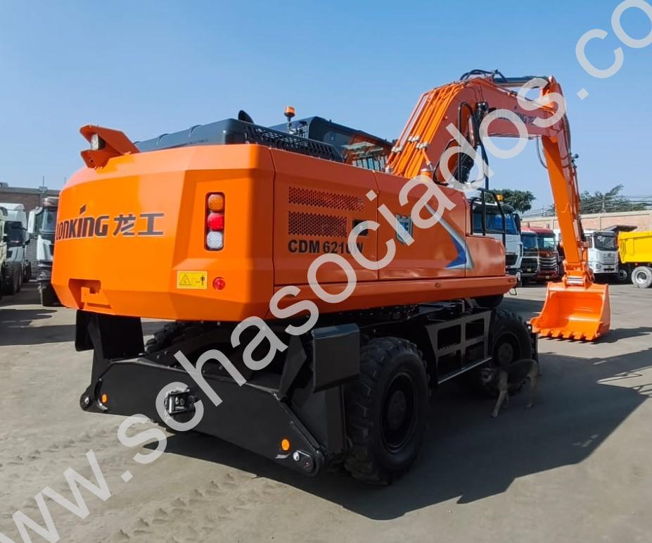 EXCAVADORA NEUMATICA LONKING CDM6210W 2026 - Imagen 3