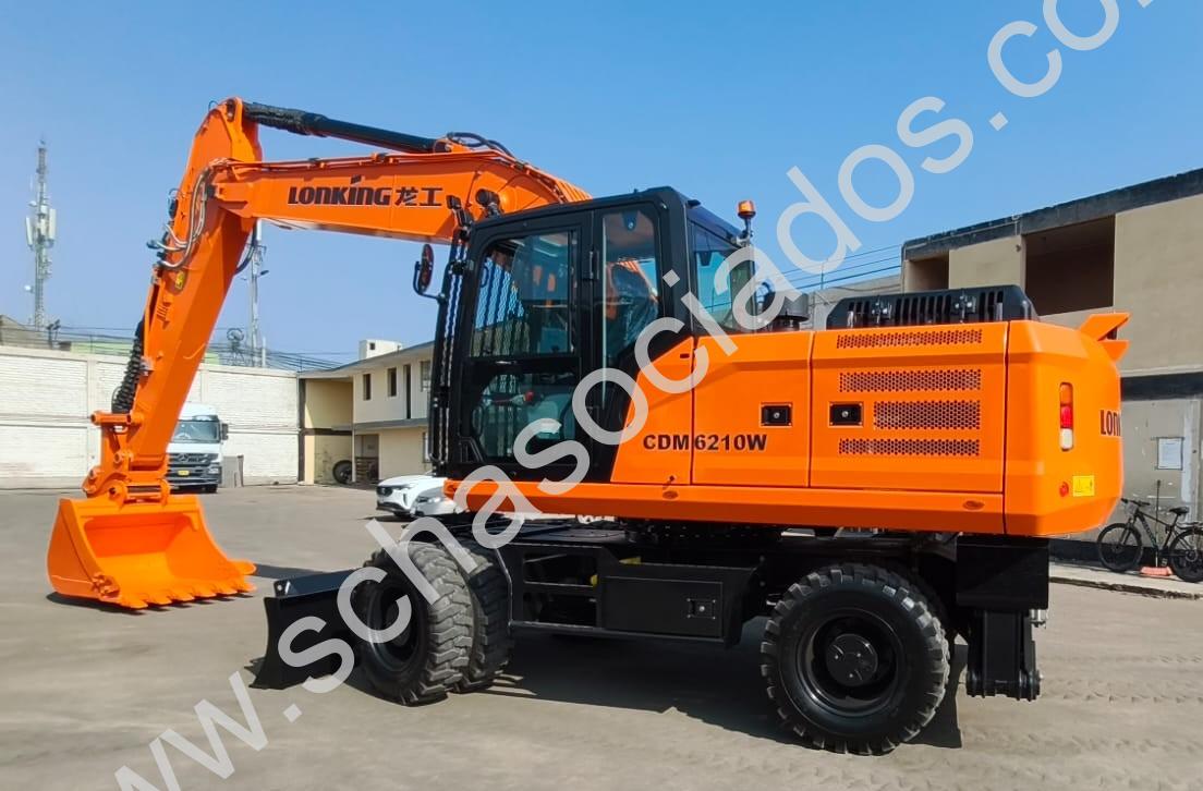 EXCAVADORA NEUMATICA LONKING CDM6210W 2026 - Imagen 4