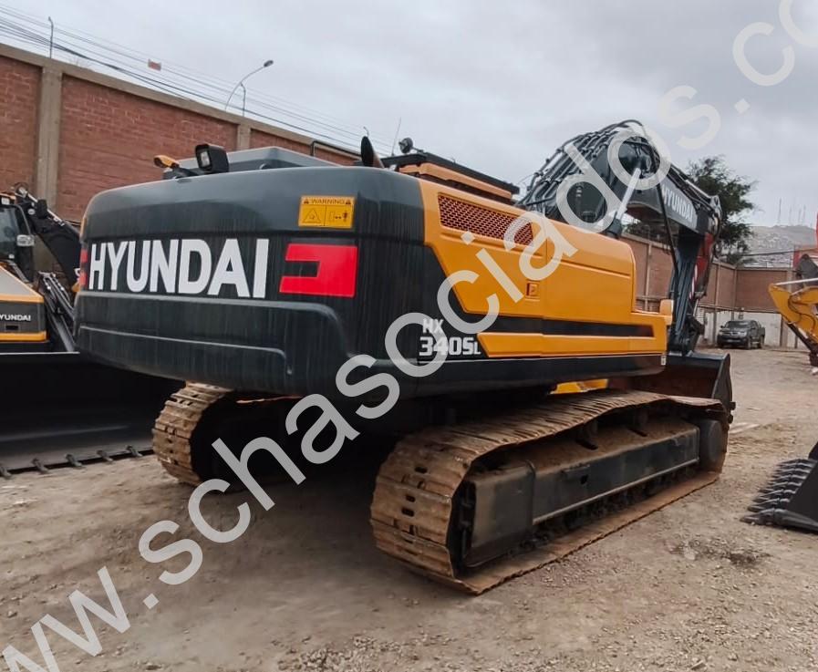 EXCAVADORA ORUGA HYUNDAI HX340 SL 2021 - Imagen 2