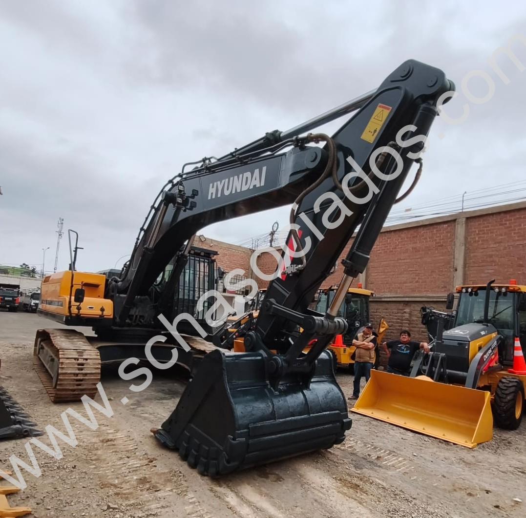 EXCAVADORA ORUGA HYUNDAI HX340 SL 2021