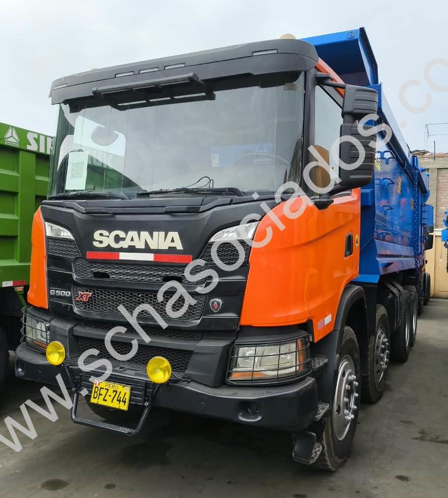 VOLQUETE SCANIA XT G500 8x4 2019