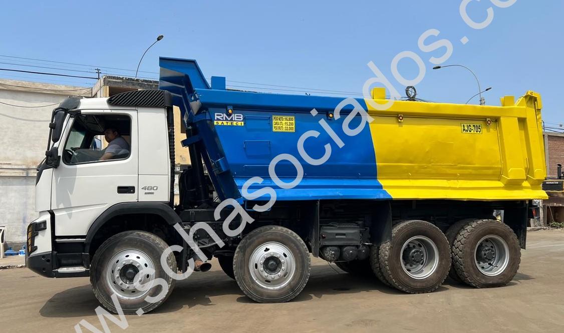 VOLQUETE VOLVO FMX480 8x4 ISHIFT 2016 - Imagen 4