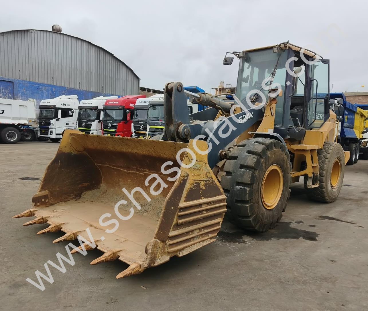 CARGADOR FRONTAL JOHN DEERE 624K 2014