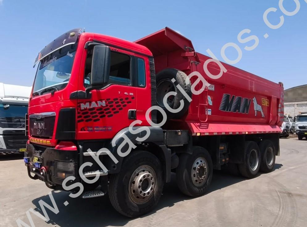 VOLQUETE MAN 480 8x4 2012